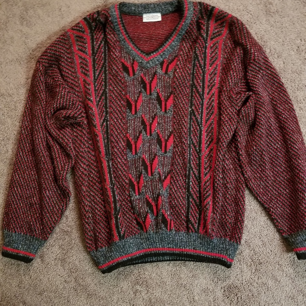 Gabicci Red Knit Sweater